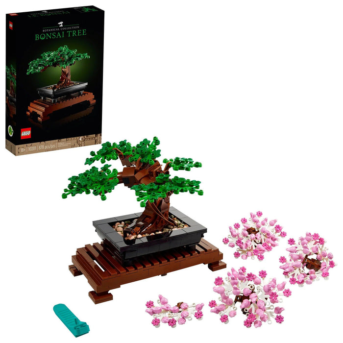 LEGO Icons Bonsai Tree Home Décor Set