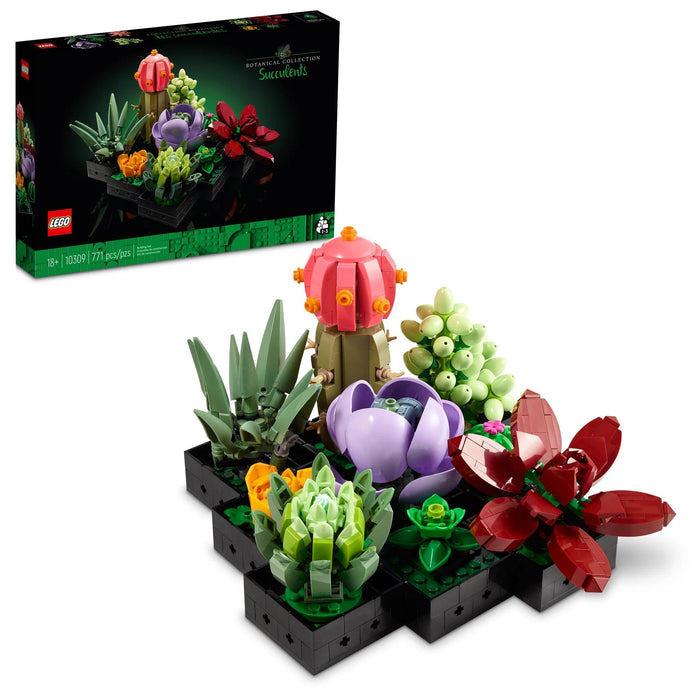 LEGO Icons Succulents Plants and Flowers Set