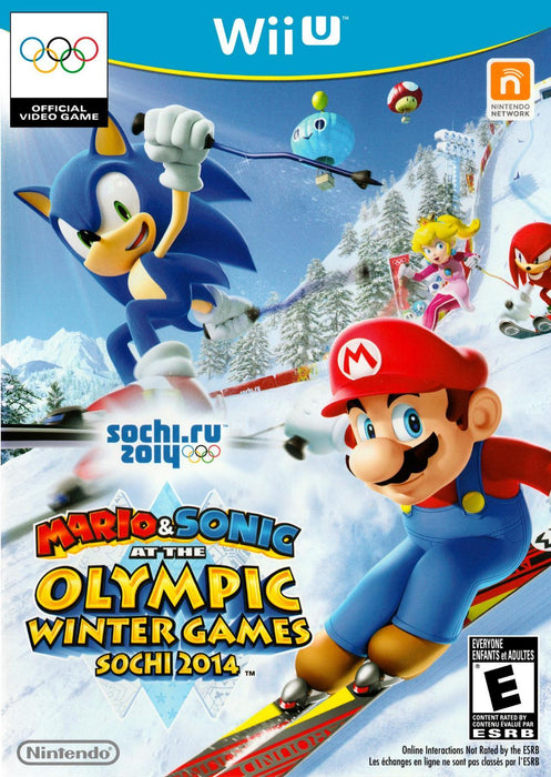 Soichi Mario and Sonic At The Olympic Winter Games 2014