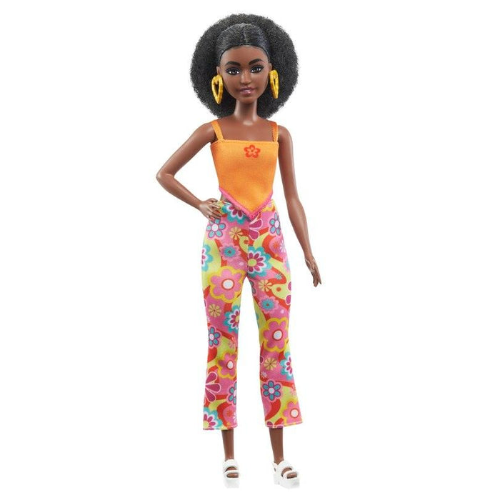 Barbie Fashionista Doll #198 Curly Black Hair and Petite Body Type