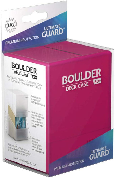 Ultimate Guard Boulder 80+ Deck Case Rhodonite