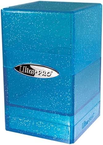 Ultra Pro - Satin Tower 100+ Card Deck Box (Glitter Blue)