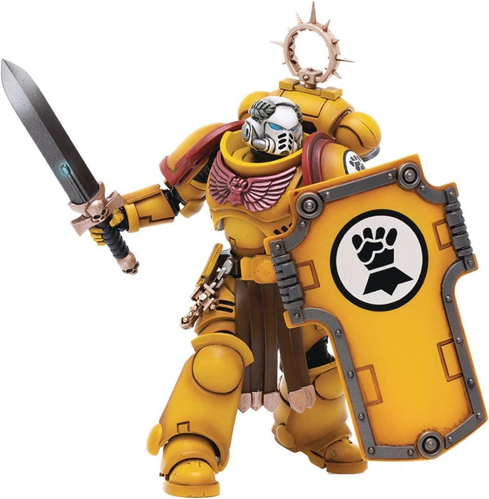 BLOOMAGE JOYTOY (BEIJING) TECH Warhammer 40K: Imperial Fists Veteran Brother Thracius 1:18 Scale Action Figure, Multi
