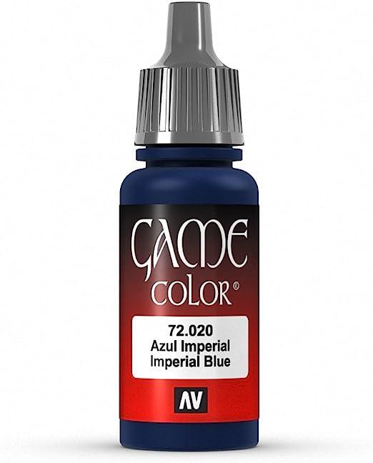 Vallejo Game Color Imperial Blue Paint, 17ml