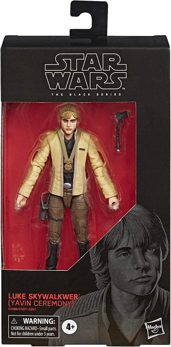STAR WARS The Black Series Luke Skywalker (Yavin Ceremony) Toy 6" Scale A New Hope Collectible Figure