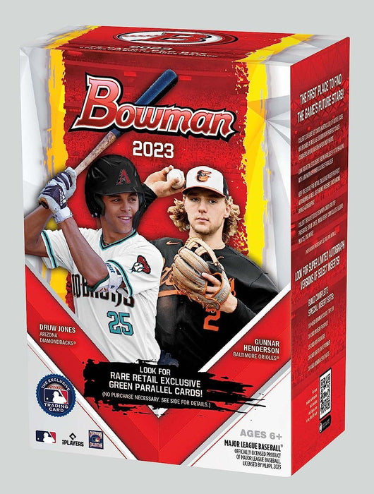 2023 Bowman Baseball Value Box - 6 Packs Per Box