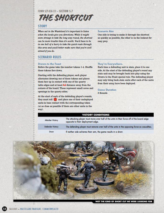 Fallout: Wasteland Warfare: The Commonwealth Rules Expansion