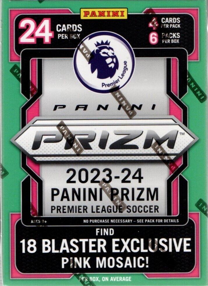 2023-24 Panini Prizm Premier League Soccer Trading Card Box (Hobby)