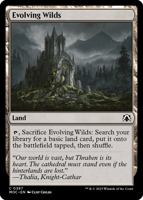 Evolving Wilds [March of the Machine Commander]