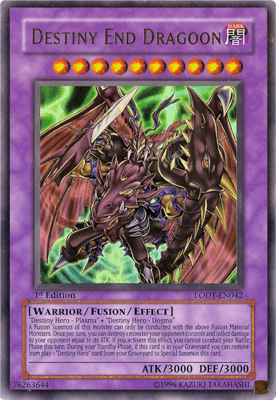 Destiny End Dragoon [LODT-EN042] Ultra Rare