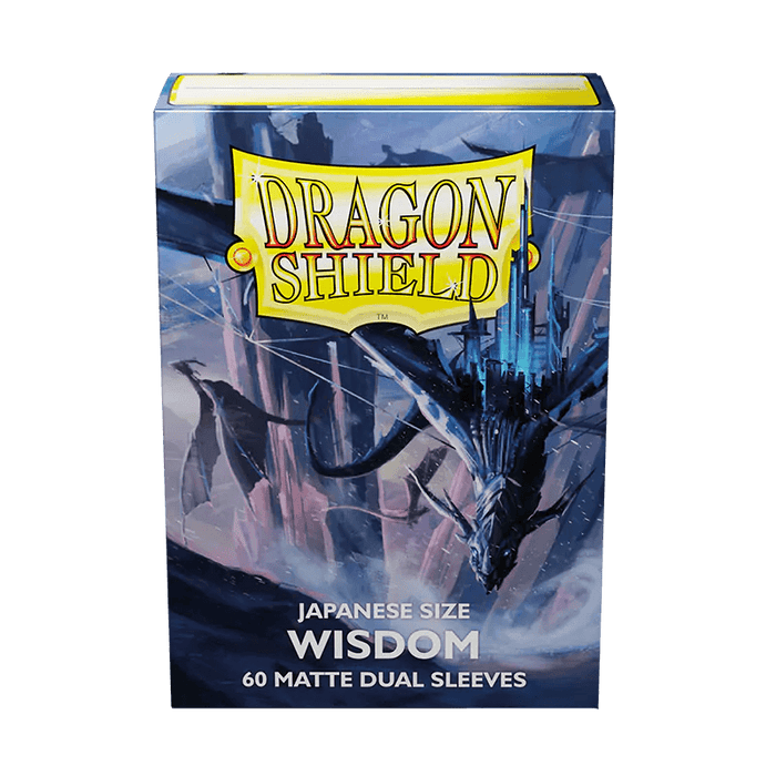 Dragon Shield: Japanese Size 60ct Sleeves - Wisdom (Dual Matte)