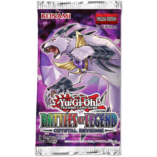 Battles of Legend: Crystal Revenge - Booster Pack (1st Edition)