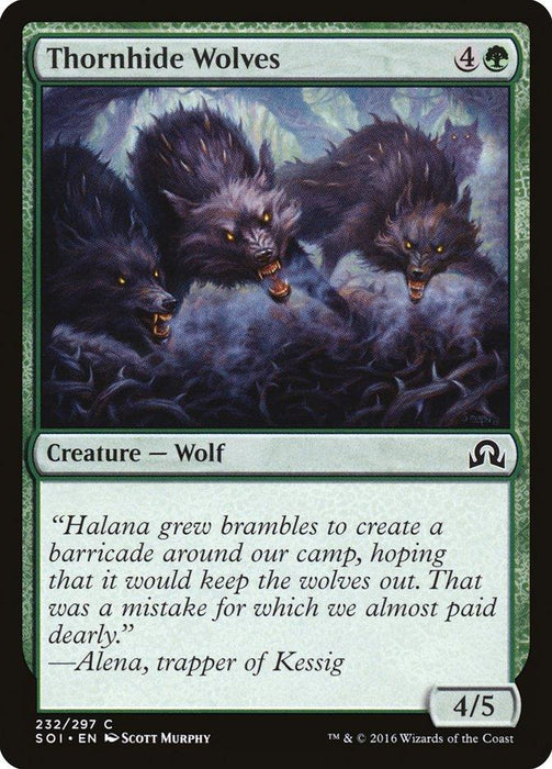Thornhide Wolves [Shadows over Innistrad]
