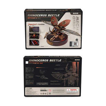 ROKR Rhinoceros Beetle Model DIY 3D Puzzle MI01