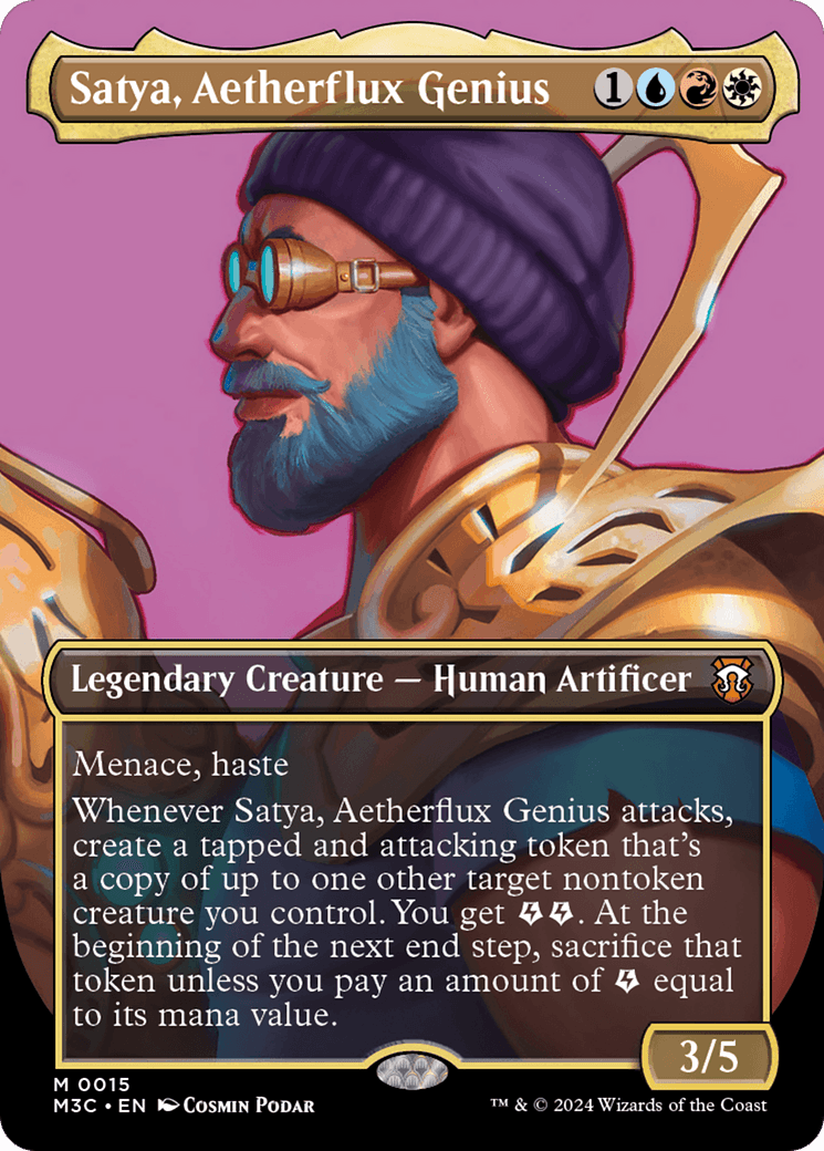 A Magic: The Gathering card from Modern Horizons 3 Commander titled 