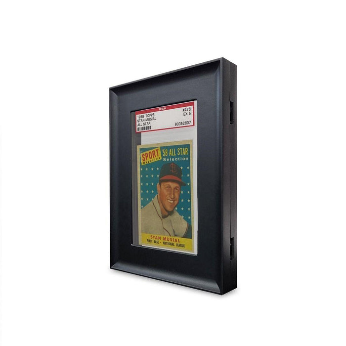 Interlocking Graded Card Frames - Black