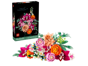 LEGO Botanicals Pretty Pink Flower Bouquet