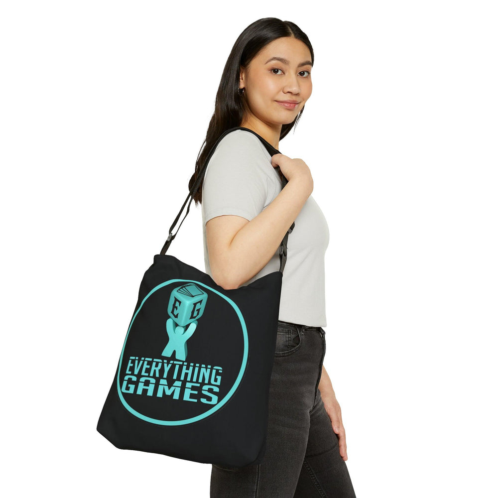 Everything Games Adjustable Tote Bag (AOP)