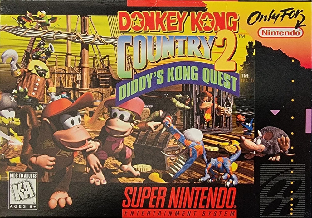 Donkey Kong Country 2 Diddy's Kong Quest