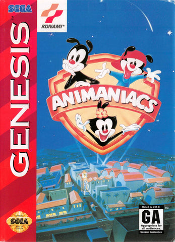 Animaniacs Sega Genesis