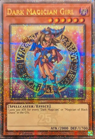 Dark Magician Girl (Quarter Century Secret Rare) (C) [RA03-EN123] Quarter Century Secret Rare