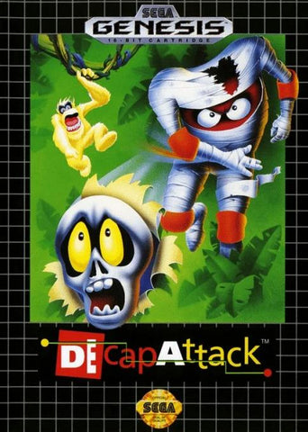 Decap Attack Sega Genesis