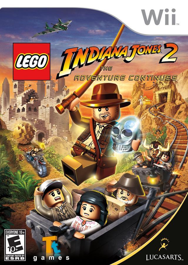 Lego Indiana Jones 2 The Adventure Continues (Wii)