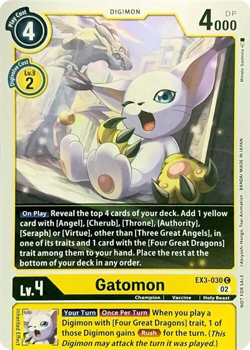 Gatomon [EX3-030] [Revision Pack Cards]