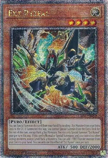 Ext Ryzeal (Quarter Century Secret Rare) [CRBR-EN004] Quarter Century Secret Rare