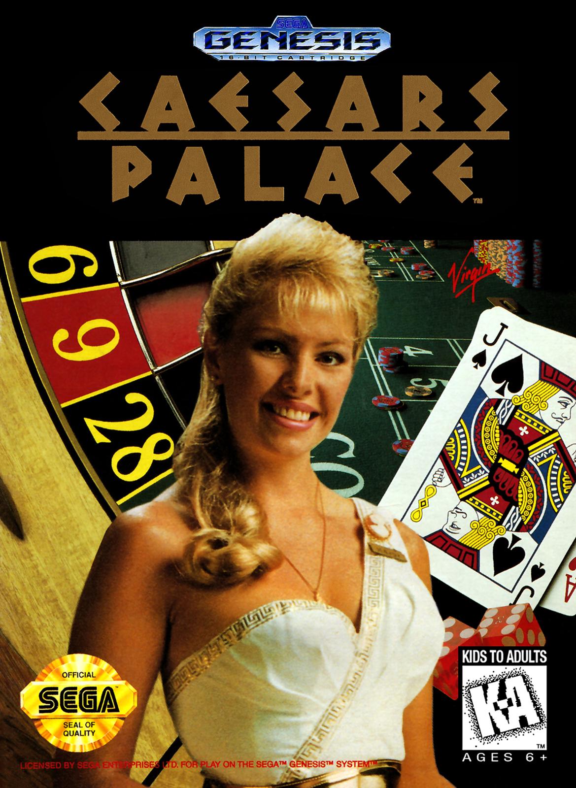 Caesar's Palace Sega Genesis