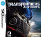 Cover of the Activision video game "Transformers Autobots." The cover displays a close-up of Optimus Prime, a metallic robot with a blue helmet and faceguard, looking determined. The title is prominently at the top, with "Activision" and "Wi-Fi" logos in the corners. Rated "E10+" for ages 10 and up.