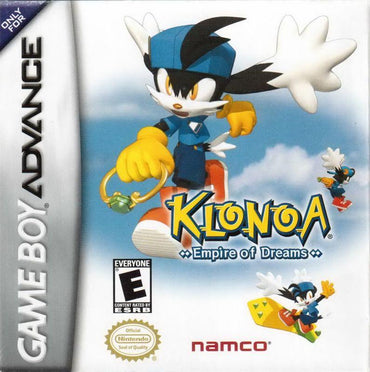 Klonoa Empire of Dreams GameBoy Advance