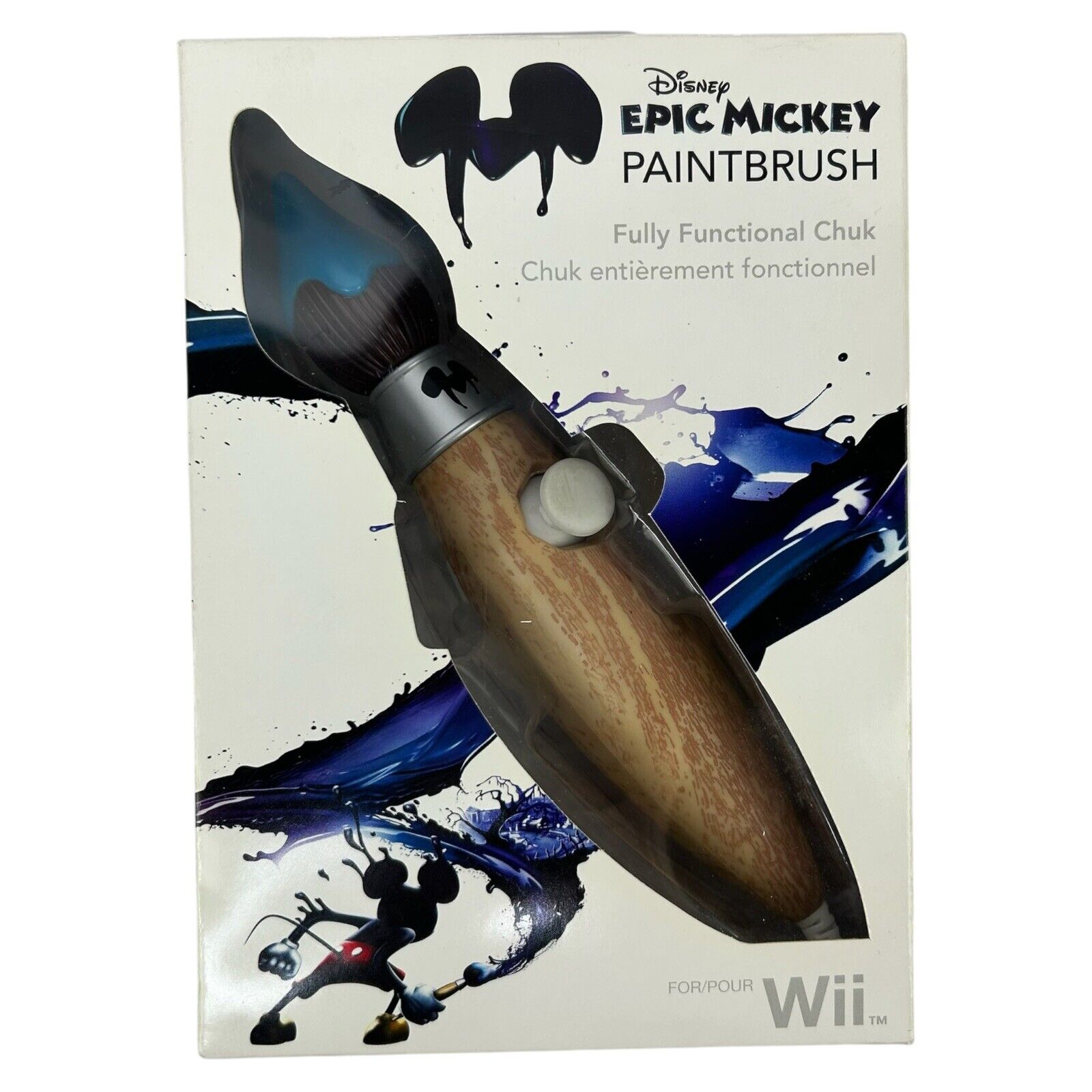 Epic Mickey Paintbrush Nunchuk Controller