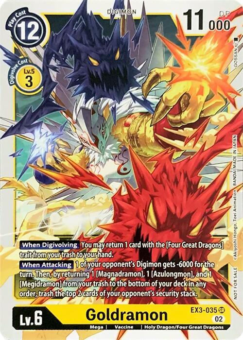 Goldramon [EX3-035] [Revision Pack Cards]