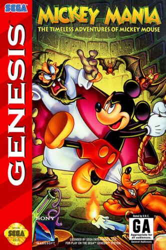 Mickey Mania Sega Genesis