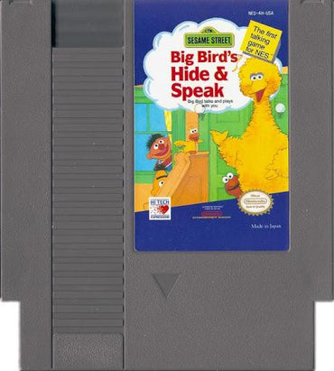 Sesame Street Big Bird's Hide and Speak (NES)