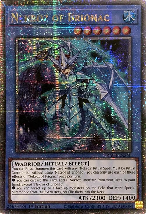 Nekroz of Brionac (Quarter Century Secret Rare) [RA03-EN260] Quarter Century Secret Rare