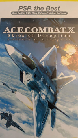 Ace Combat X Skies Of Deception JP PSP