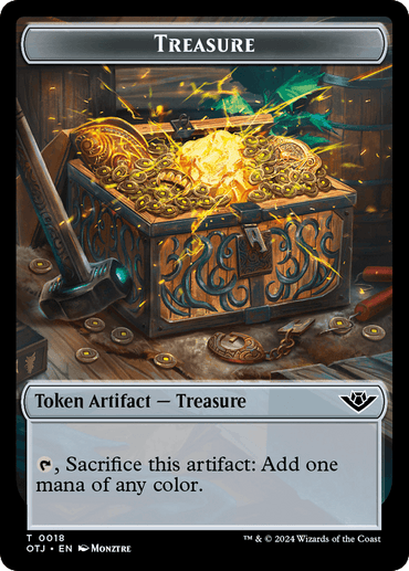 Treasure Token [Outlaws of Thunder Junction Tokens]