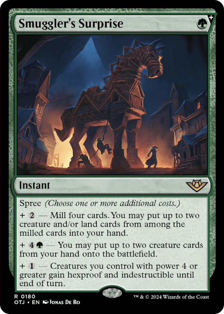 The image shows a Magic: The Gathering card titled 