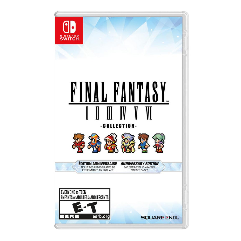 FINAL FANTASY I-VI COLLECTION ANNIVERSARY EDITION- Nintendo Switch