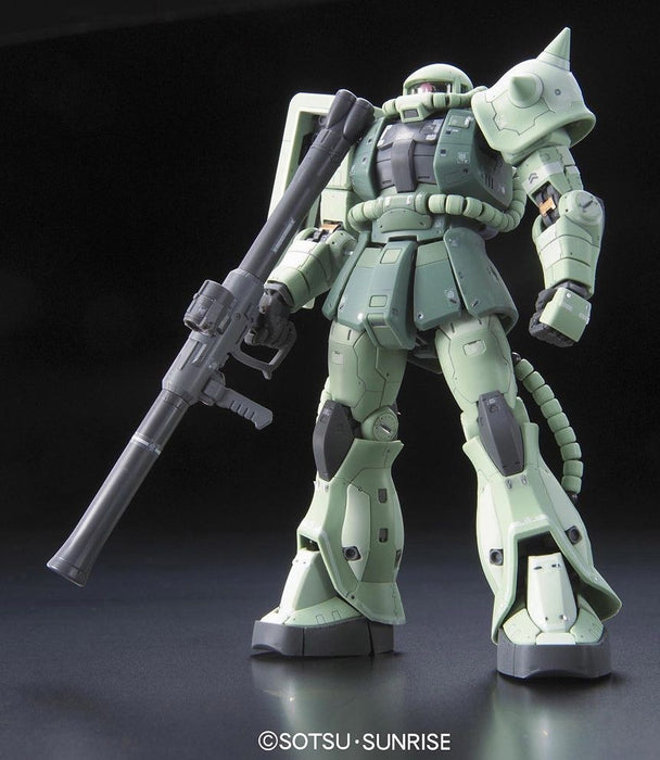 #4 MS-06F Zaku II (Green), Bandai RG (Gundam Model Kit)