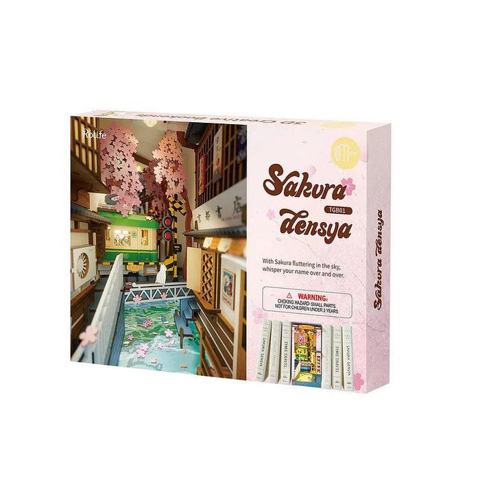 Sakura Densya DIY Book Nook Shelf Insert Kit