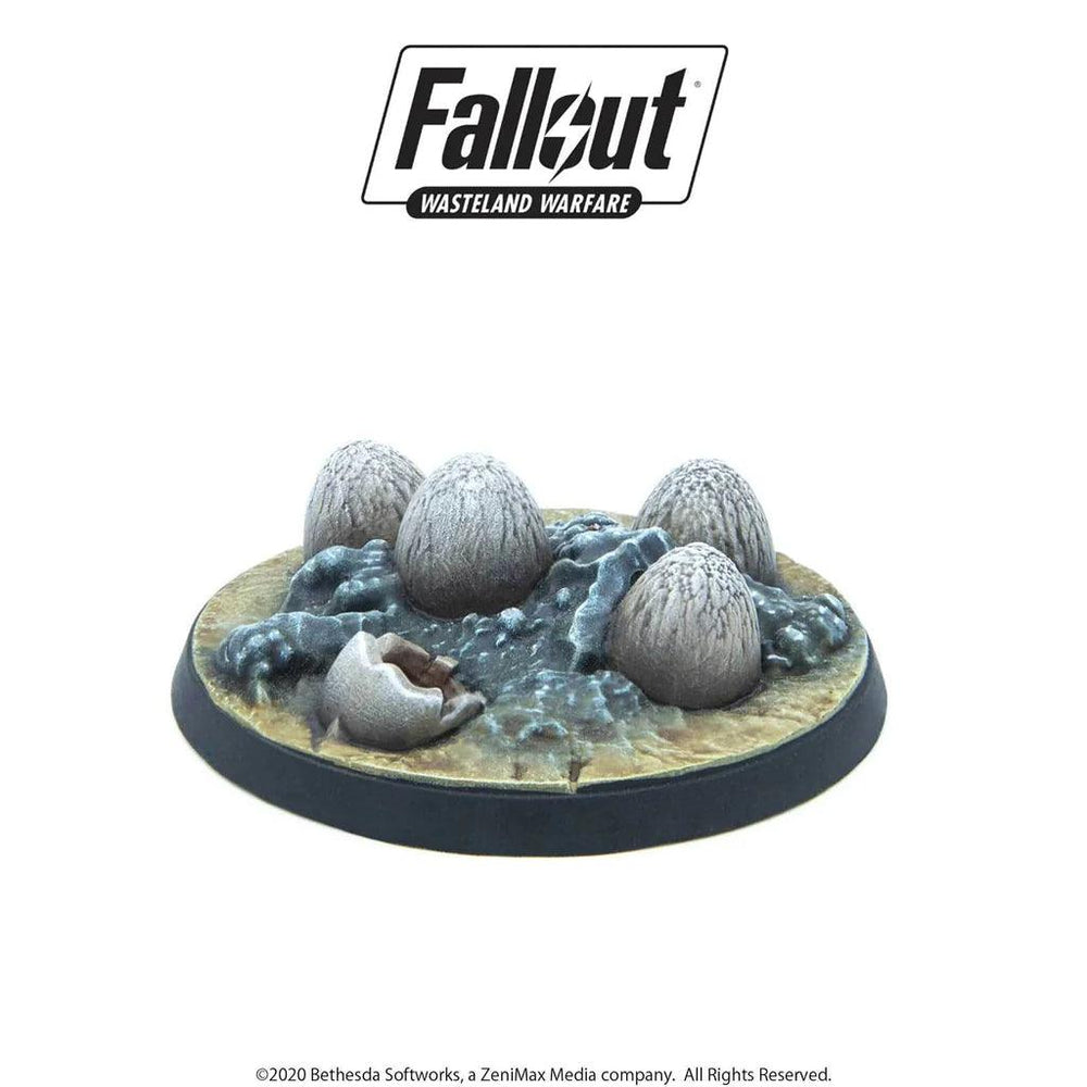 Fallout: Wasteland Warfare: Creatures: Mirelurk Hatchlings + Eggs