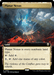 A Magic: The Gathering card named **"Planar Nexus (Extended Art) [Modern Horizons 3 Commander]"** from Modern Horizons 3 features a fiery, otherworldly landscape with a glowing blue vortex. It’s a Land card with the abilities: "Planar Nexus is every nonbasic land type," "Add ⬜," and "1, ⬜: Add one mana of any color." The flavor text reads, "The violence