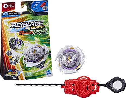Hasbro Collectibles - Beyblade Burst QuadDrive Destruction Belfyre B7 Starter Pack