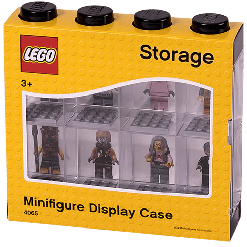 LEGO Minifigure Display 8 Black