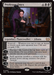 Magic: The Gathering card titled "Professor Onyx [Duskmourn: House of Horror Commander]," featuring a Legendary Planeswalker — Liliana. The character is depicted in dark, elegant attire, seated on a throne with an arcane backdrop. This card has abilities of +1, -3, and -8 that influence life points and card manipulation, along with the Magecraft mechanic. It requires 4BB to cast.