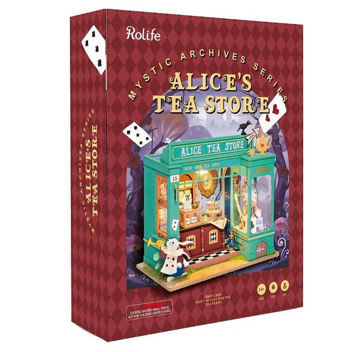 Alice's Tea Store DIY Miniature House Kit