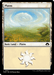 A Magic: The Gathering card named **Plains (0310) [Modern Horizons 3]** depicted with an illustration of a vast, sunny landscape featuring fields of yellow flowers, rolling hills, and a sky with swirling clouds. This basic land card bears the collector number L 0310.